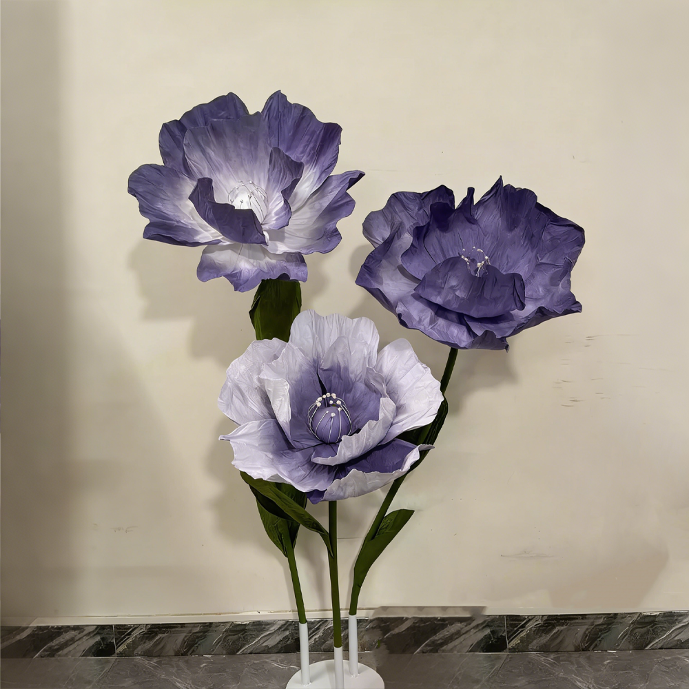 Flowerva Enduring Purple Gradient Premium Flower
