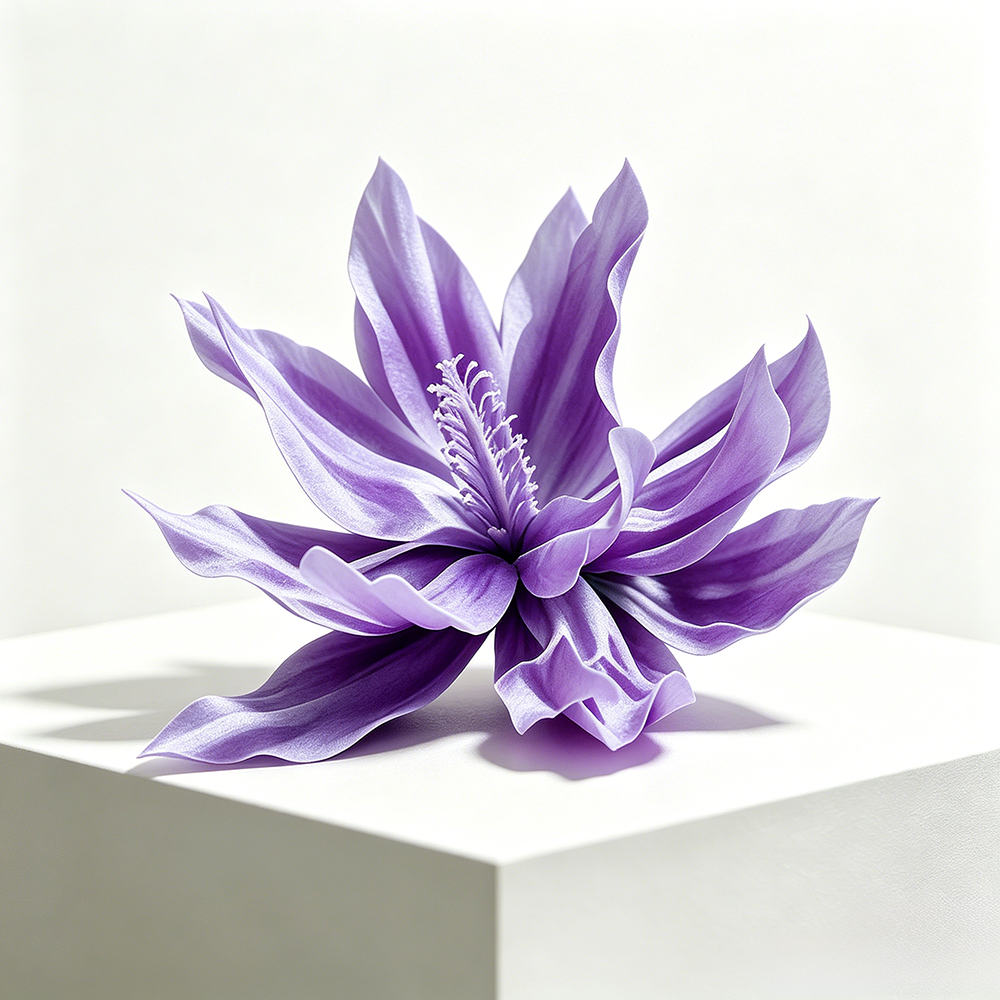 Flowerva Lavender Night Bloom Premium Decor