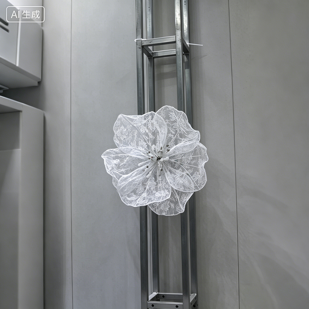Flowerva Lace Silhouette Floral Art Installation