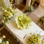 Flowerva Luminous Poppy Green Premium Flower