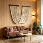 Off-white Artistic Boho Chic Tapestry Decor