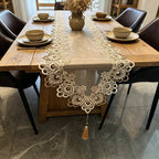 Flowerva  Vintage American-Style Lace Table Runner