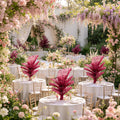 Flowerva Airy Wine Red Veil Eternal Table Flower