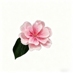 Flowerva Peach Blossom Aetheria Bloom Premium Decor