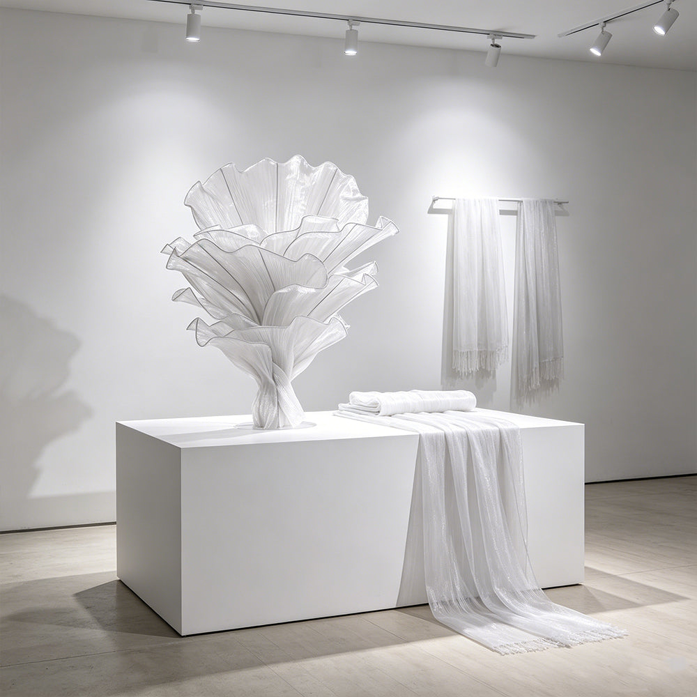 Flowerva Airy Grey Veil Eternal Table Flower