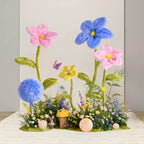 Flowerva Fuzzy Whimsy Aisle Flower Wedding Decoration