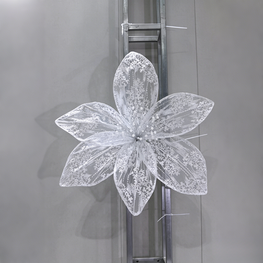 Flowerva Lace Silhouette Bloom Art Installation