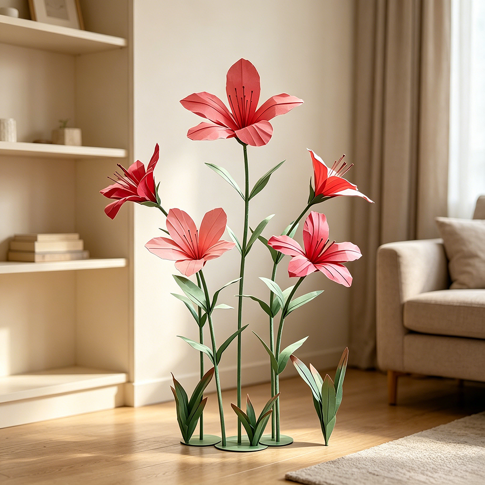 Flowerva Azalea Grove Stand Premium Decor