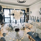 Flowerva Romantic Balloon Decor Kit for Proposal & Confession