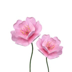 Flowerva Pink Blossom Contour Premium Decor