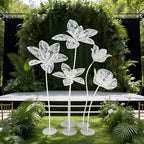 Flowerva Lacework Floral Silhouette Premium Decor