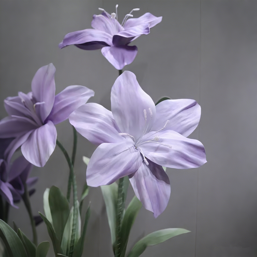 Flowerva Ethereal Purple Lily Premium Flower