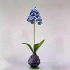 Flowerva Blue Muscari Palette Artisan Premium Decor