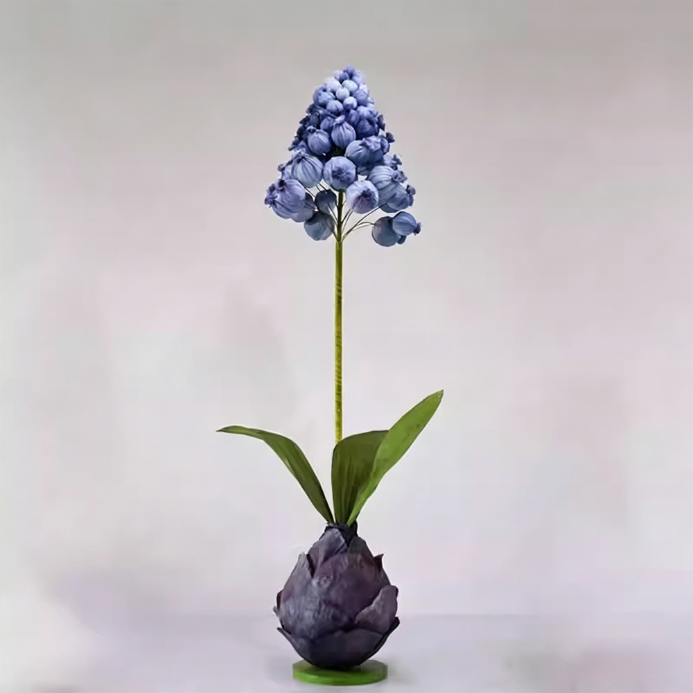 Flowerva Blue Muscari Palette Artisan Premium Decor