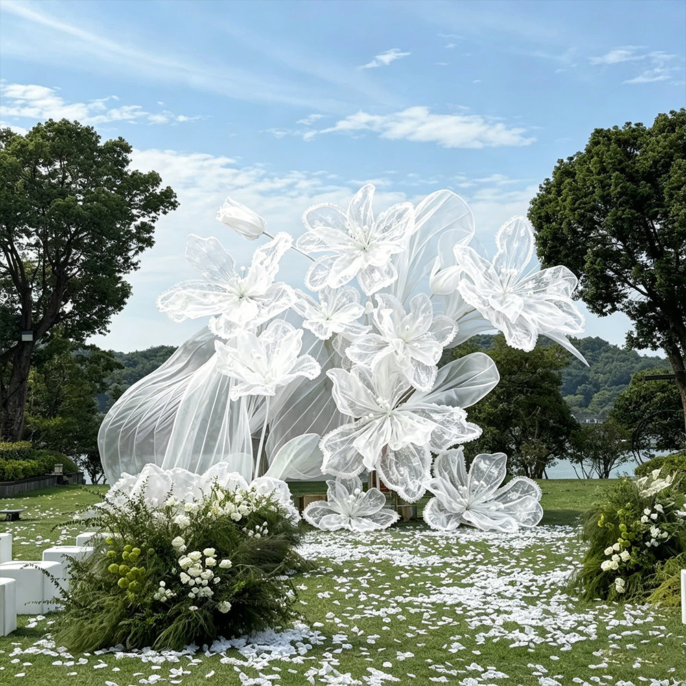 Flowerva Lace Bloom Sanctuary Art Installation