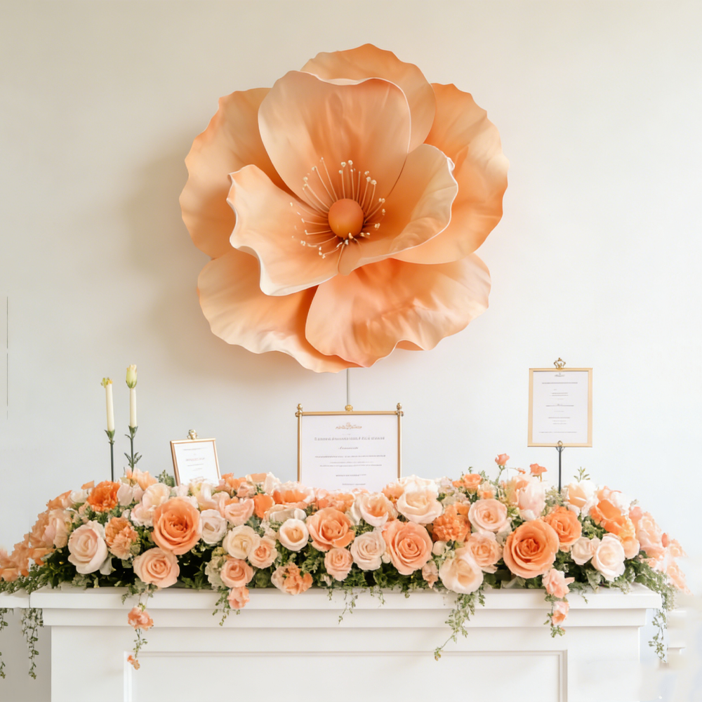 Flowerva Luminous Sheer Poppy Premium Flower