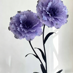 Flowerva Violet Grandiflora Artisan Premium Decor