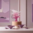 Flowerva Aura Pleat Sculpture Collection Table Flower
