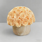 Premium Preserved Roses Yellow Champagne Gift Box