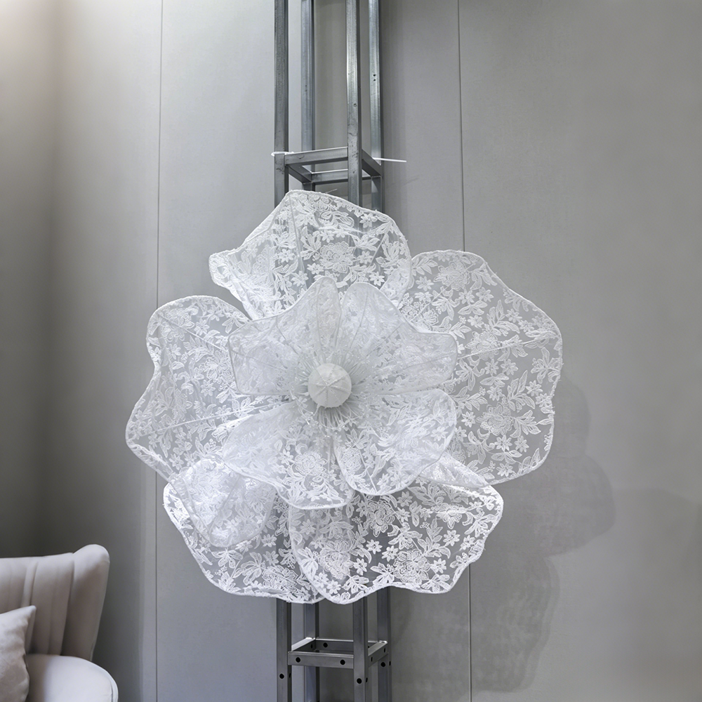 Flowerva Lace Silhouette Floral Art Installation