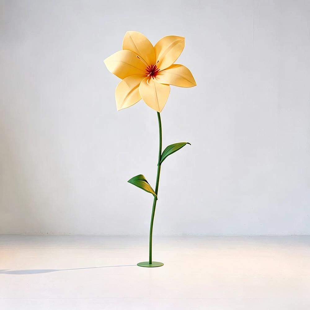 Flowerva Standing Petal Sculpture Collection Premium Decor