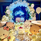 Flowerva Indoor Marriage Proposal Scene Decoration Balloon Set
