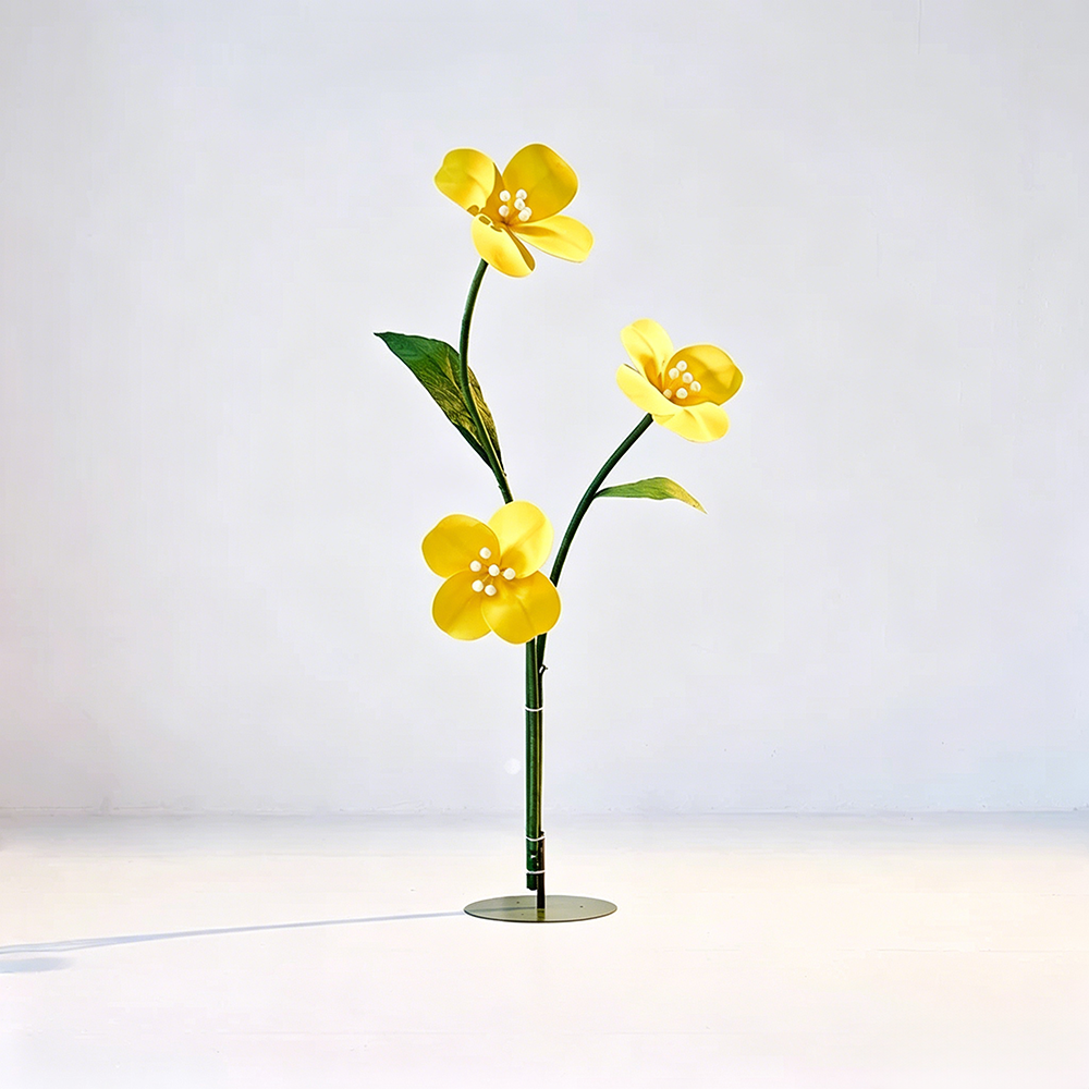 Flowerva Standing Petal Sculpture Collection Premium Decor
