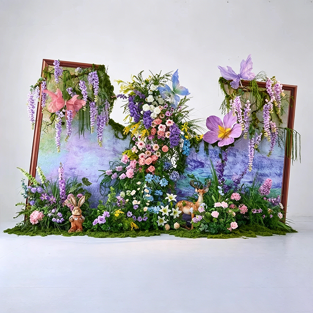 Flowerva Enchanted Frame Nook Premium Decor