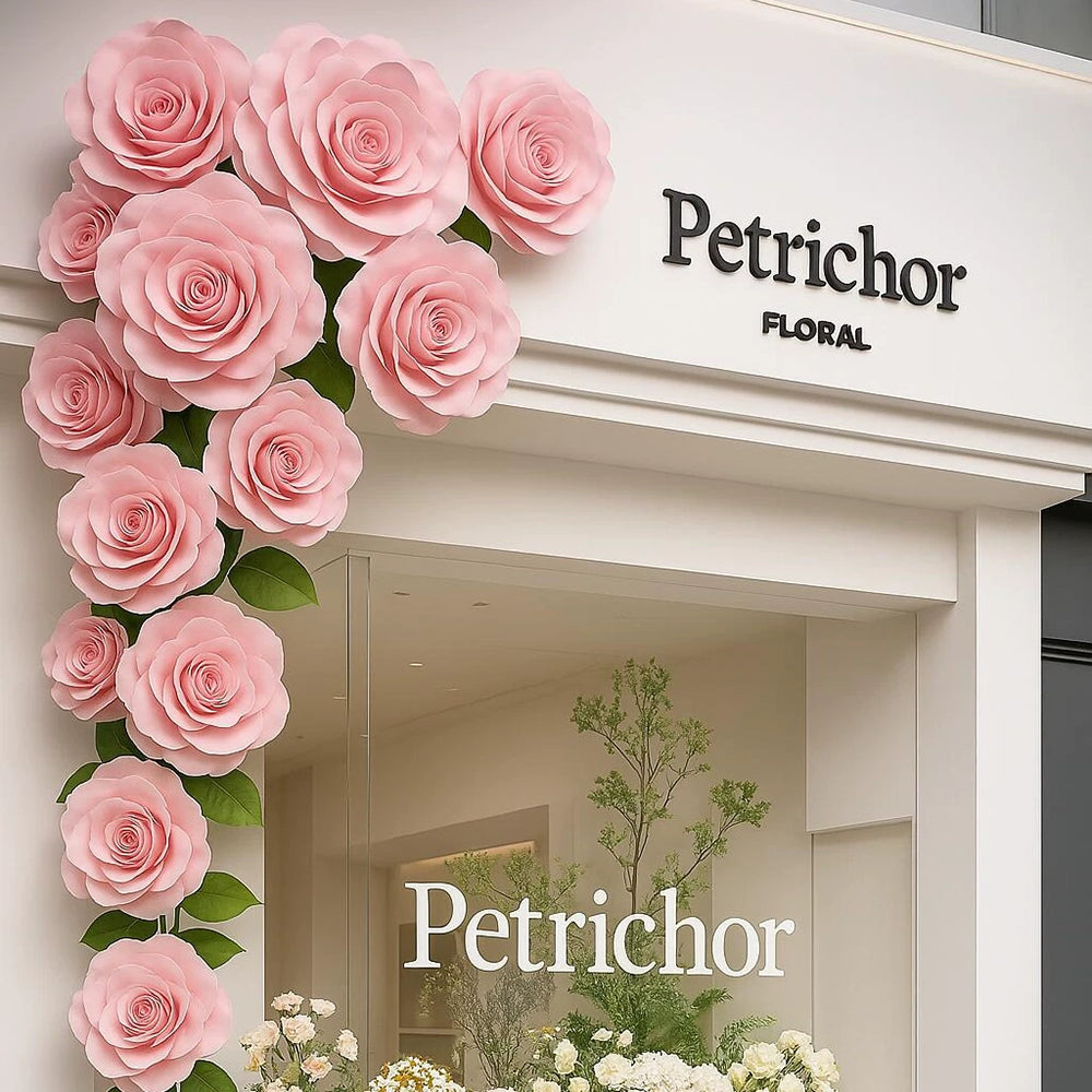 Flowerva Petal Sculptural Cadence Premium Decor
