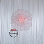 Flowerva Giant Fabric Flower Centerpiece Wedding & Event