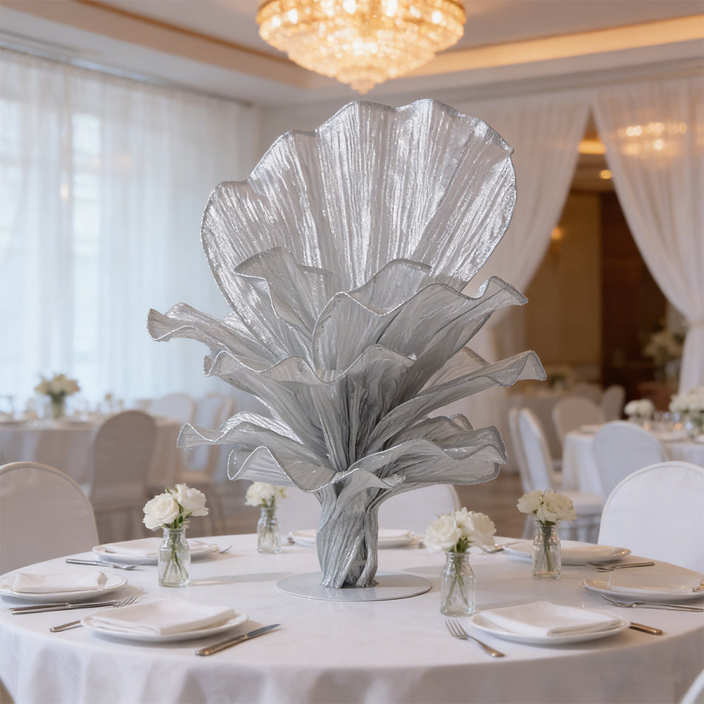 Flowerva Airy Silver Veil Eternal Table Flower