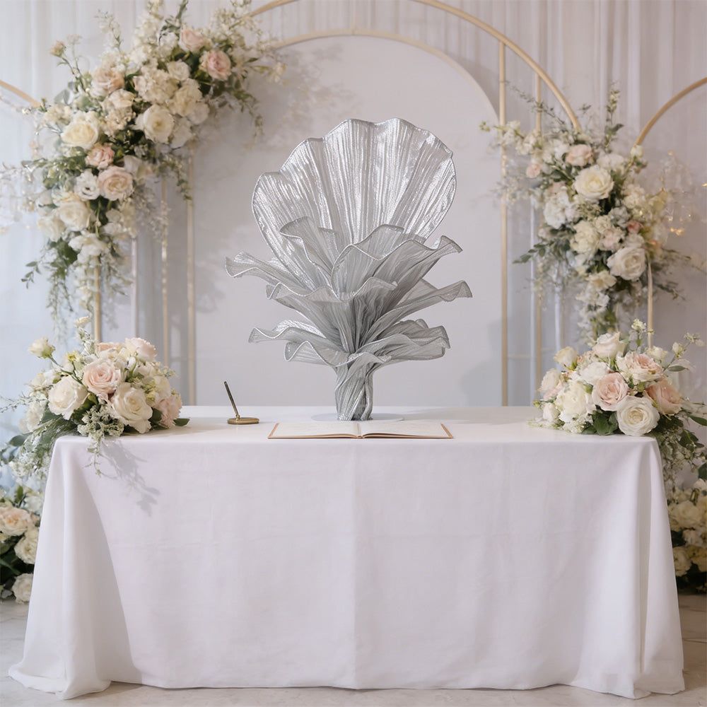 Flowerva Airy Silver Veil Eternal Table Flower