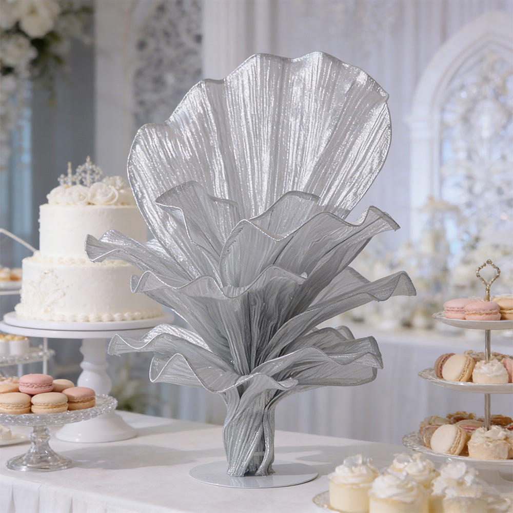 Flowerva Airy Silver Veil Eternal Table Flower