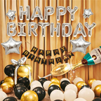 Flowerva Birthday party scene decoration balloon set