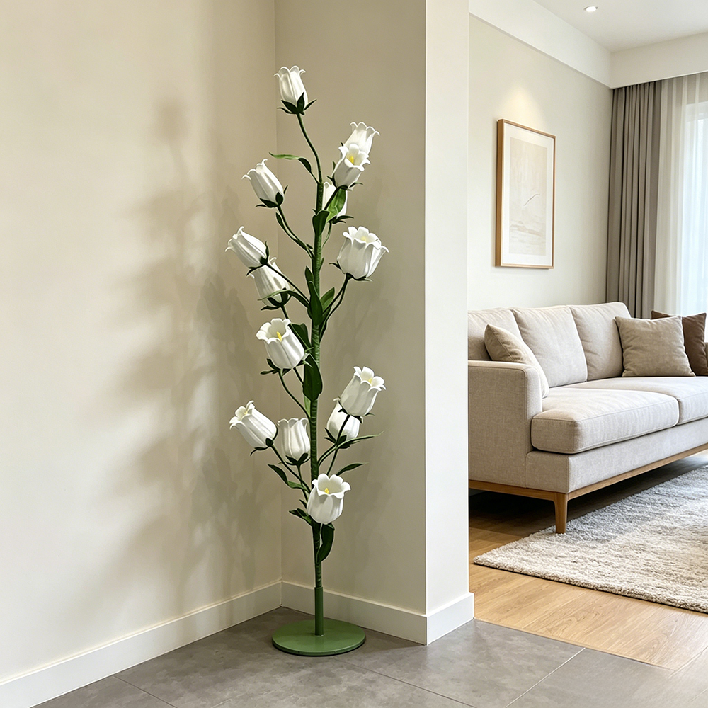 Flowerva Bell Petal Grove Premium Decor