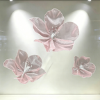 Flowerva Sheer Pearlescent Rhythm Premium Decor
