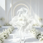 Flowerva Gradient Veil Form Art Installation (Without Base)