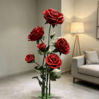 Flowerva Ruby Veil Stand Premium Decor