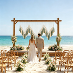 Boho Chic Fringe Colorful Woven Tapestry Decor