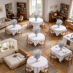 Flowerva Airy Veil Eternal Table Flower