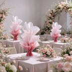 Flowerva Aura Pleat Sculpture Collection Table Flower