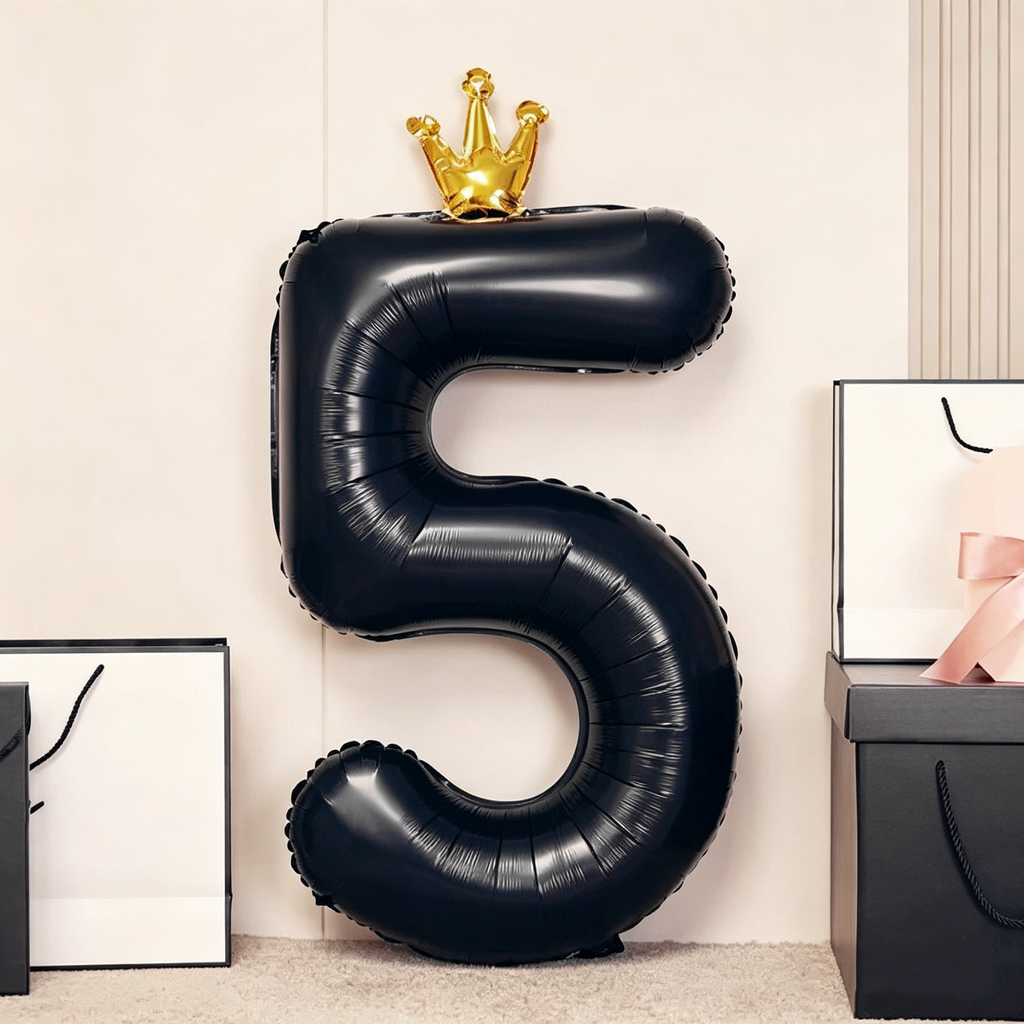 Flowerva Birthday Party Garlands, Table Float, and Number Balloons