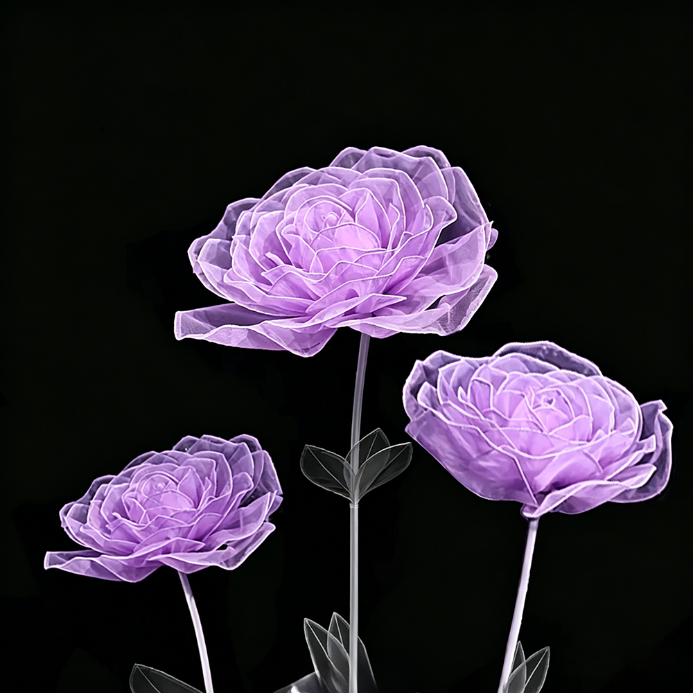 Flowerva Translucent Mist Contour Premium Decor