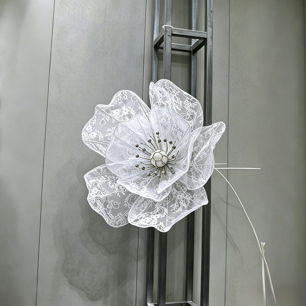 Flowerva Lace Silhouette Floral Art Installation