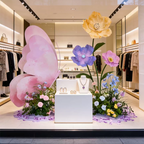 Flowerva Whimsical Wingscape Display Premium Decor