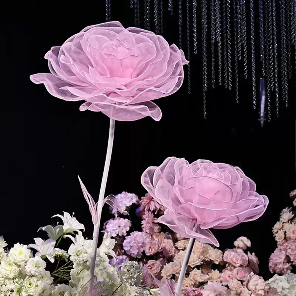 Flowerva Translucent Mist Contour Premium Decor