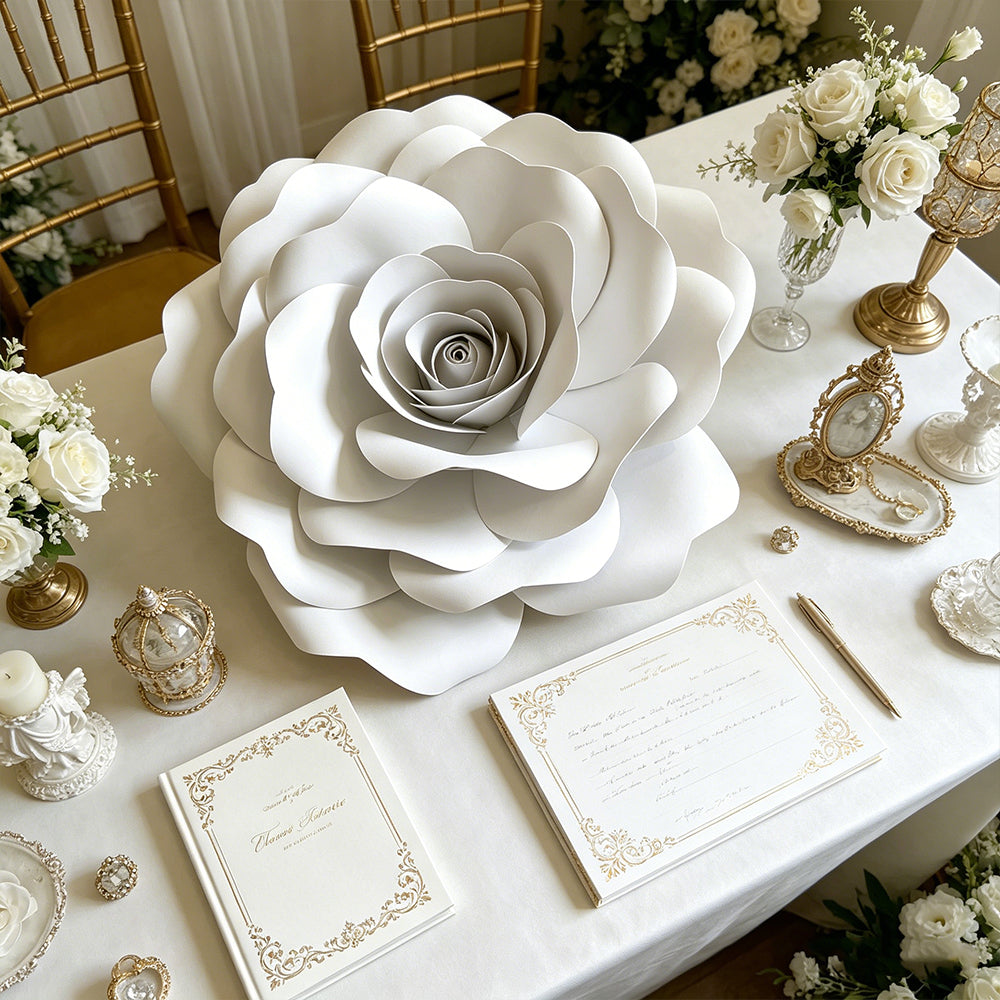 Flowerva Timeless Gray Rose Premium Flower