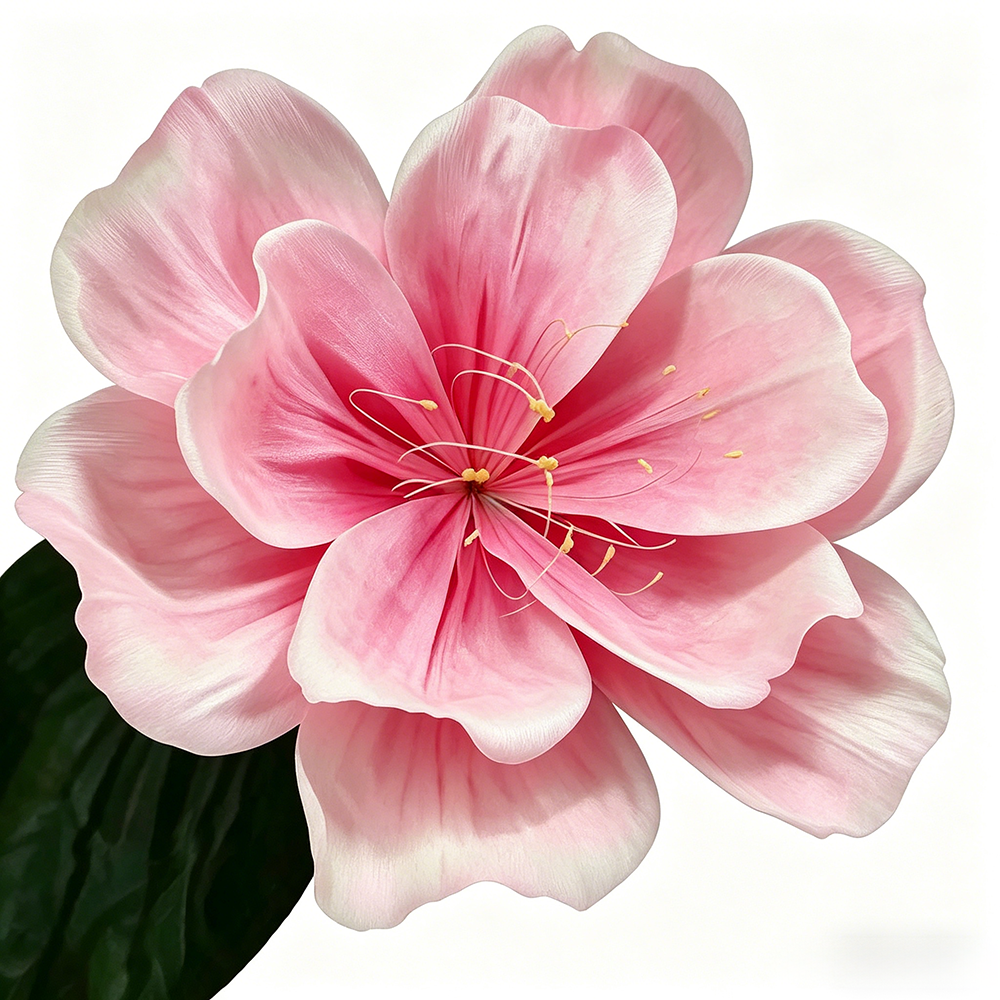 Flowerva Peach Blossom Aetheria Bloom Premium Decor