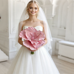 Flowerva Luminous Poppy Pink Premium Flower