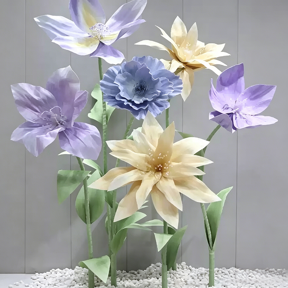 Flowerva Poised Floral Rhythm Premium Decor